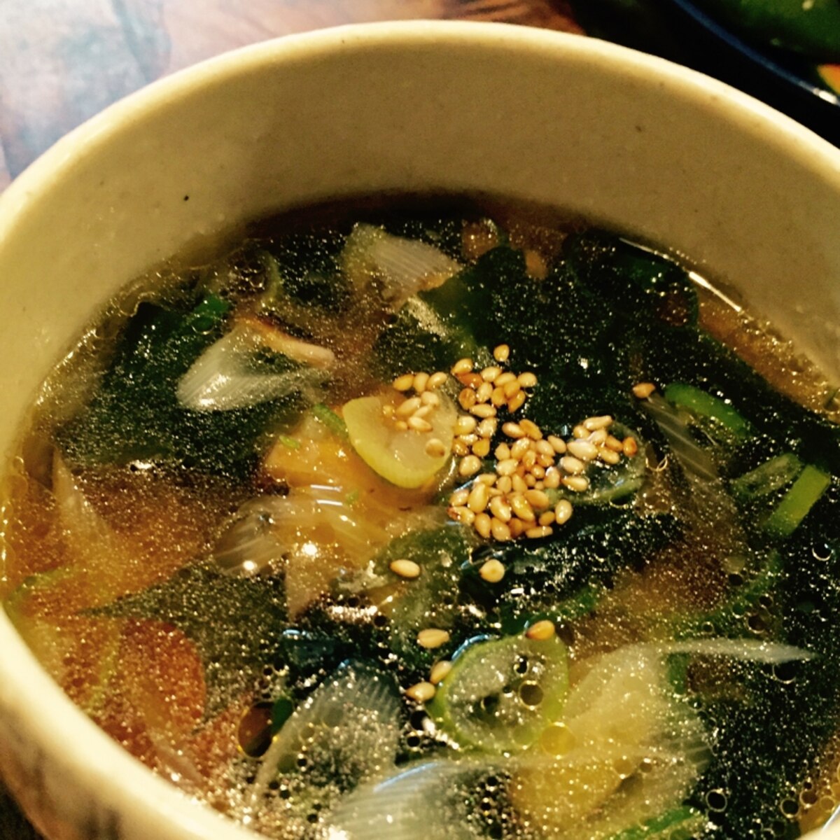 茅乃舎野菜だしで胡麻油香るわかめスープ レシピ 作り方 By のんでたべる 楽天レシピ 茅乃舎野菜だしで胡麻油香るわかめスープ レシピ 作り方 By のんでたべる 楽天レシピ